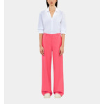 Pantalon Tailleur Fuchsia Femme