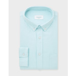 Chemise Gabriel turquoise