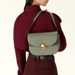 FURLA SFERA S CROSSBODY ROUND - VITELLO ROMA+SUEDE