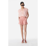 Short Tobby En Coton Et Lin