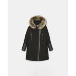 Manteau Gerson Chocolat en Laine