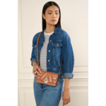 Sac trotteur A rabat avec fermoir S L.A. Alfa