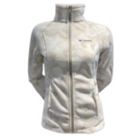 Sawyer Rapids Printed Full Zip Fleece Beige