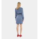Robe Courte Bleue Femme