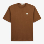 T-shirt Tylor oversize marron fauve