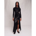 Robe longue pailletée