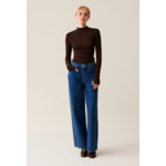 Top laine manches longues