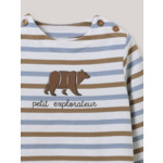 T-SHIRT  RAYE OURS