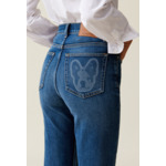 Jean Toto détail logo poche arrière