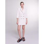 Robe courte boutonnée