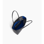 Grand sac cabas horizontal Camille en toile enduite