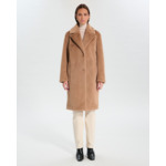 Manteau Mattie Camel en Polyester