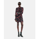 Robe Courte Avec Imprimé Cerise Femme