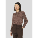 Top Tonio-Chocolat en Viscose