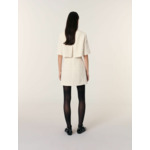 Robe courte 2-en-1 en tweed