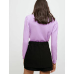 Short jupe en crêpe