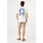 Men T-shirt White