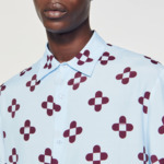 Chemise Cross Flower manches courtes