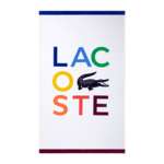 Lacoste - Serviette de plage en velours 450 g/m², L Crocolor
