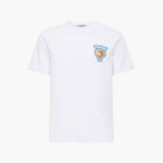 Casablanca T-Shirt Radiating Orange Blanc