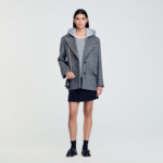 Veste à capuche amovible