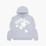Sp5der Hoodie Beluga Gris