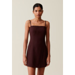 Robe courte bustier cappucino