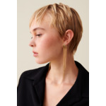 Boucles d'oreilles cascade dorées