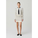Jupe rayures maille fine