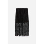 Jupe Douce En Polyester & Viscose