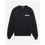 Jacquemus Le Sweatshirt Gros Grain Noir