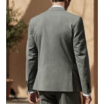 Veste de Costume en laine Jones Gris