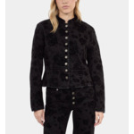 Veste En Denim Noir Femme