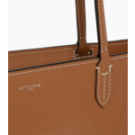 Grand sac cabas Louise en cuir grainé