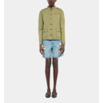 Blouson Style Officier Kaki Femme