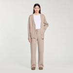 Pantalon à mini strass