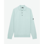 Pull Manches  Longues Col Tunisien Matiere Technique Homme