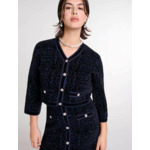 Robe 2-en-1 en maille velours