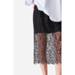 Jupe Douce En Polyester & Viscose