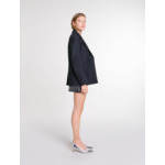 Veste de costume à broche