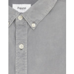 Chemise Gaspard en velours gris