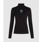 IKON GLITTER MOCK NECK LS TOP