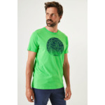 Men T-shirt Green