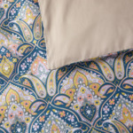 Yves Delorme - Housse de couette en satin multicouleurs, Dandy