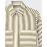 Chemise Darcy rayée kaki