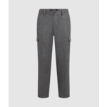 BRUSHED MELANGE CARGO PANTS