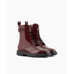 Bottine spazzolat-magenta