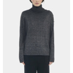 Pull En Laine Et Cachemire Noir Femme