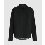 POPLIN LACE MIX BLOUSE