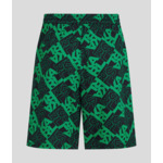 ATHLEISURE AOP POPLIN SHORTS